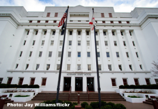 Alabama Legislature Building in Montgomery