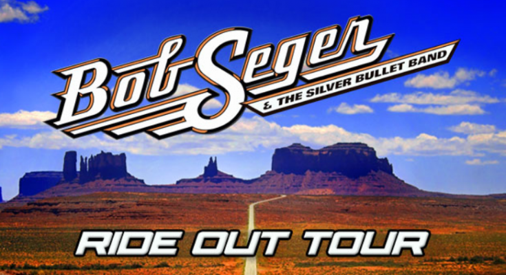 CD Cover of Bob Seger and Silver Bullet Band titled Ride Out