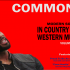 Fake CD covers of a fake CD of country music by rapper Common with a picture of Common