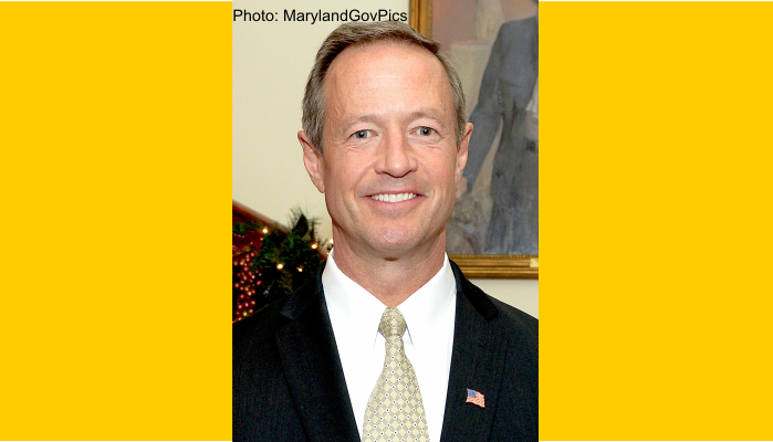 Former Maryland governor Martin O'Malley