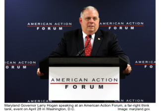Governor Larry Hogan speaking at American Action Forum