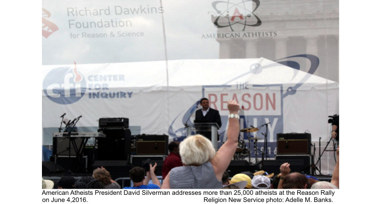 Crowd at Reason Rally 2016