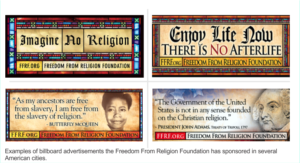 FFRF Atheist Billboard Ads