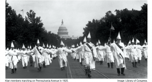 Ku Klux Klan 1925 March Washington DC