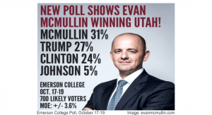 Emerson College Presidential Poll october 2016