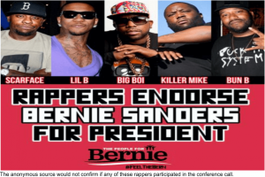 Five Rappers Who Endorsed Bernie Sanders