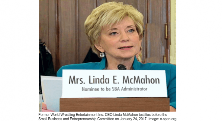 SBA Administrator Linda McMahon testimony